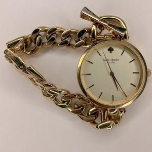 Kate Spade Holland Bracelet Link Toggle Rose Gold Watch